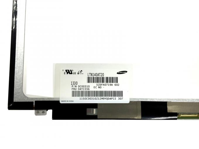 LTN140AT20 14 Pin da substituição LVDS 40 do painel da tela da polegada/LCD com 200CD/M