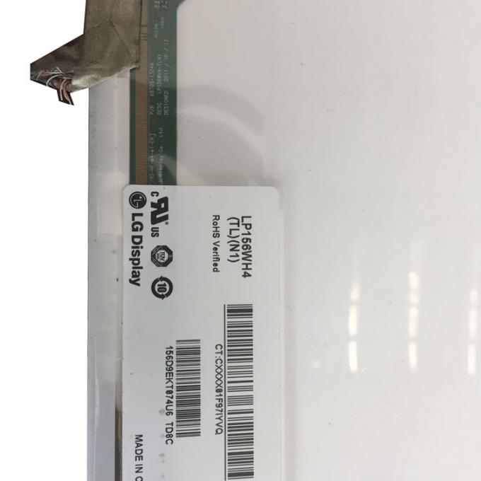 Classifique 15,6 Um PIN da visualização ótica de painel LCD 1366x768 da polegada LP156WH4 TLN1 LVDS 40
