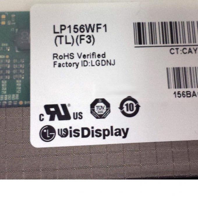 Pin 1920x1080 da exposição da polegada do caderno de Lp156wf1 Tlf3 painel LCD/15,6 LVDS 40