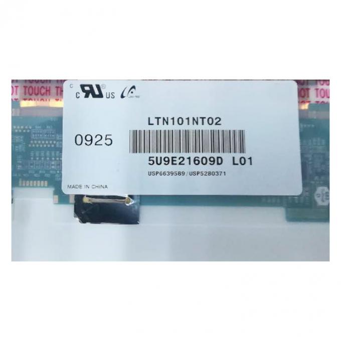 LTN101NT02 painel do LCD de 10,1 polegadas/substituição de TFT Pin 1024x600 da tela LVDS 40