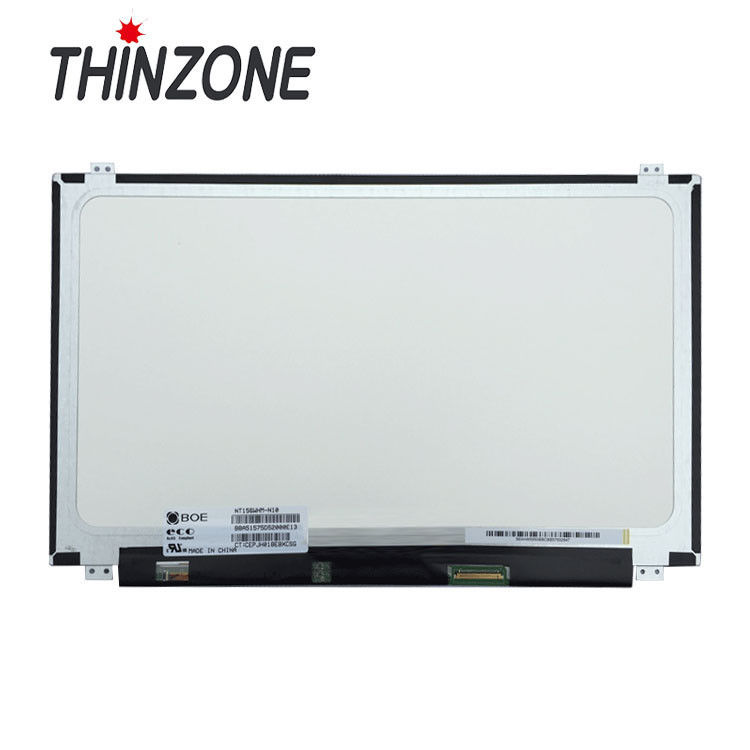 40 PINS Paper 15.6 Inch Lcd Panel , 1366*768 NT156WHM-N10 Tft Lcd Panel 1366 X 768